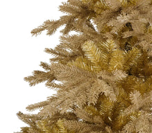 Load image into Gallery viewer, 180cm Tiffany Fir - Gold Glitter