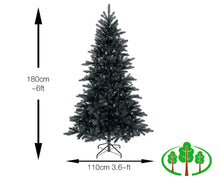 Load image into Gallery viewer, 180cm Berlin Fir - Black