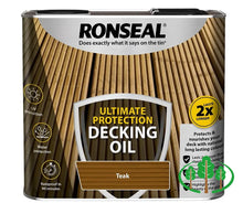 Load image into Gallery viewer, Ultimate Protection Decking Oil - Teak - 2.5L