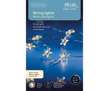 Load image into Gallery viewer, LED Star Stringlight - Warm White
