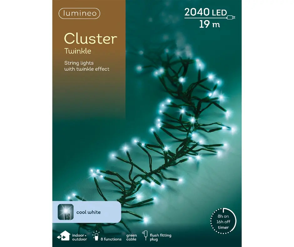 Led Cluster Lights - 2040 - Cool White