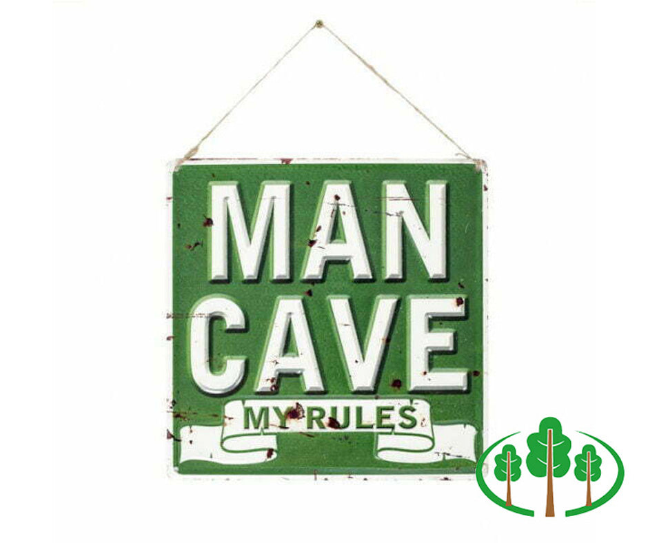 Garden Sign - Man Cave My Rules