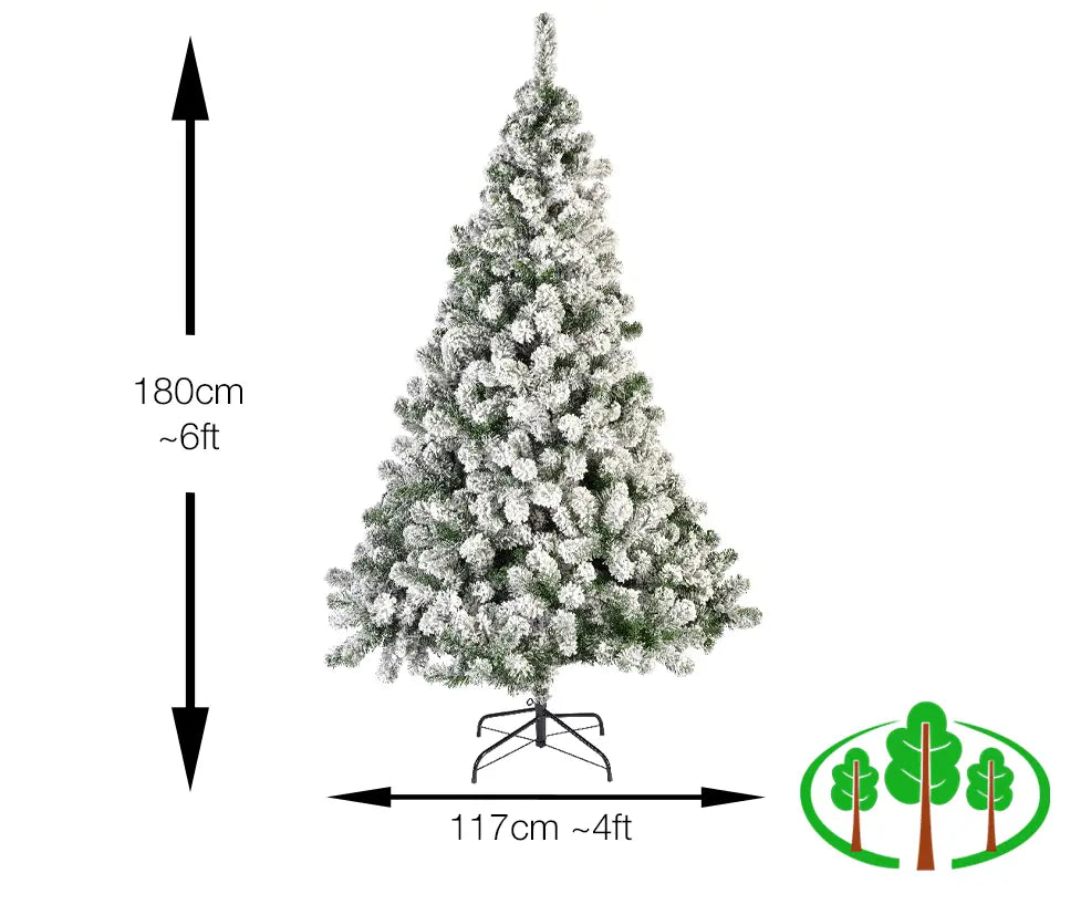 180cm Imperial Pine - Snowy