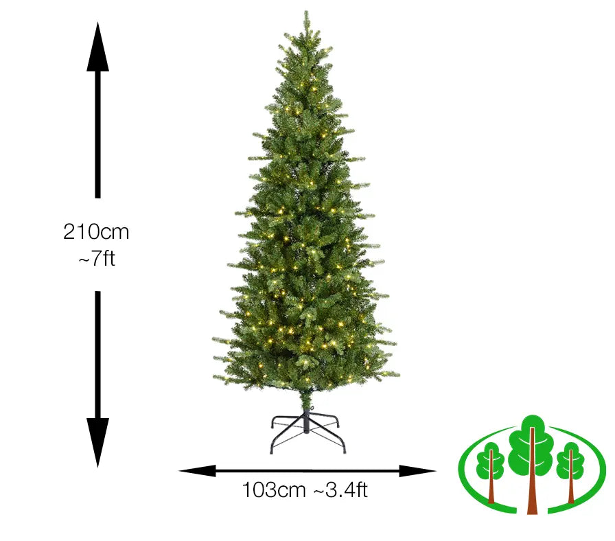 210cm Killington Fir - Prelit