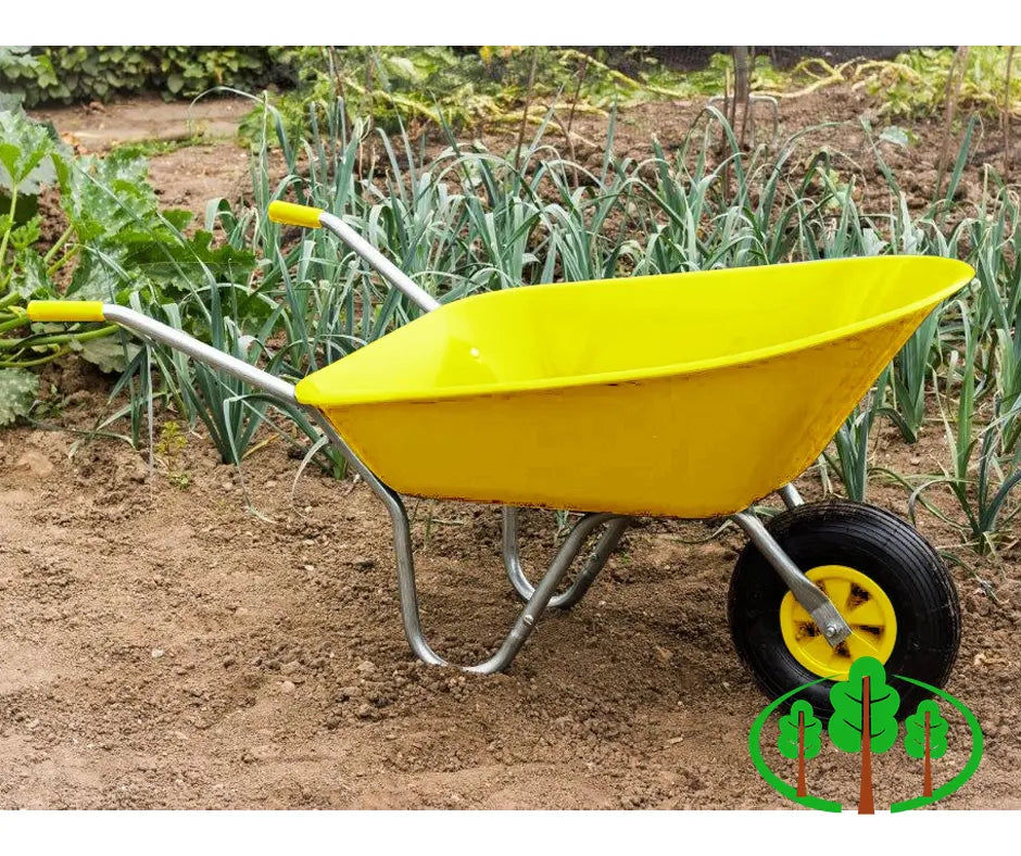 85L Wheelbarrow - Yellow