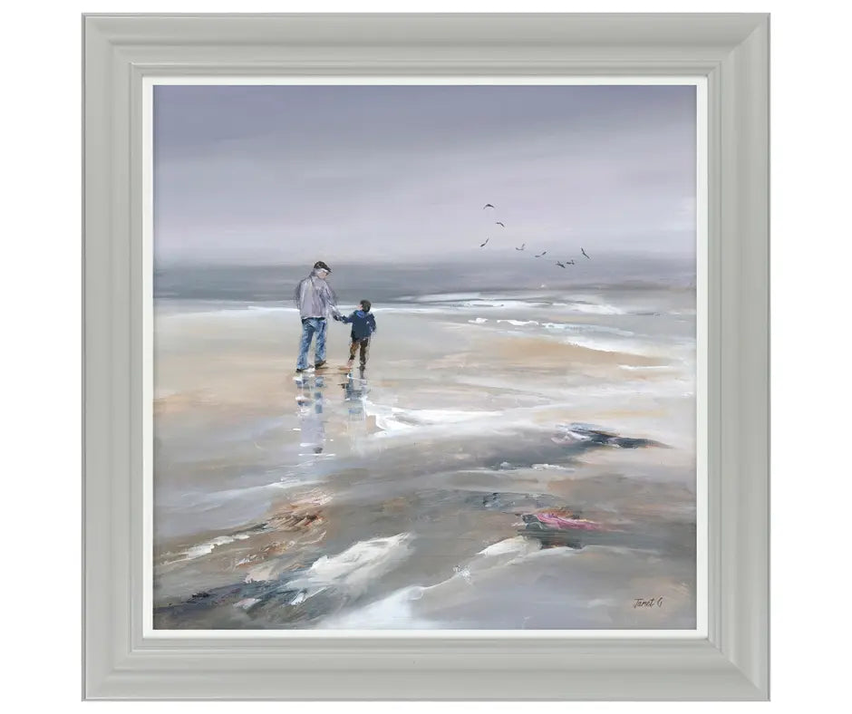 'Beach Walk II' by Janet Gammans