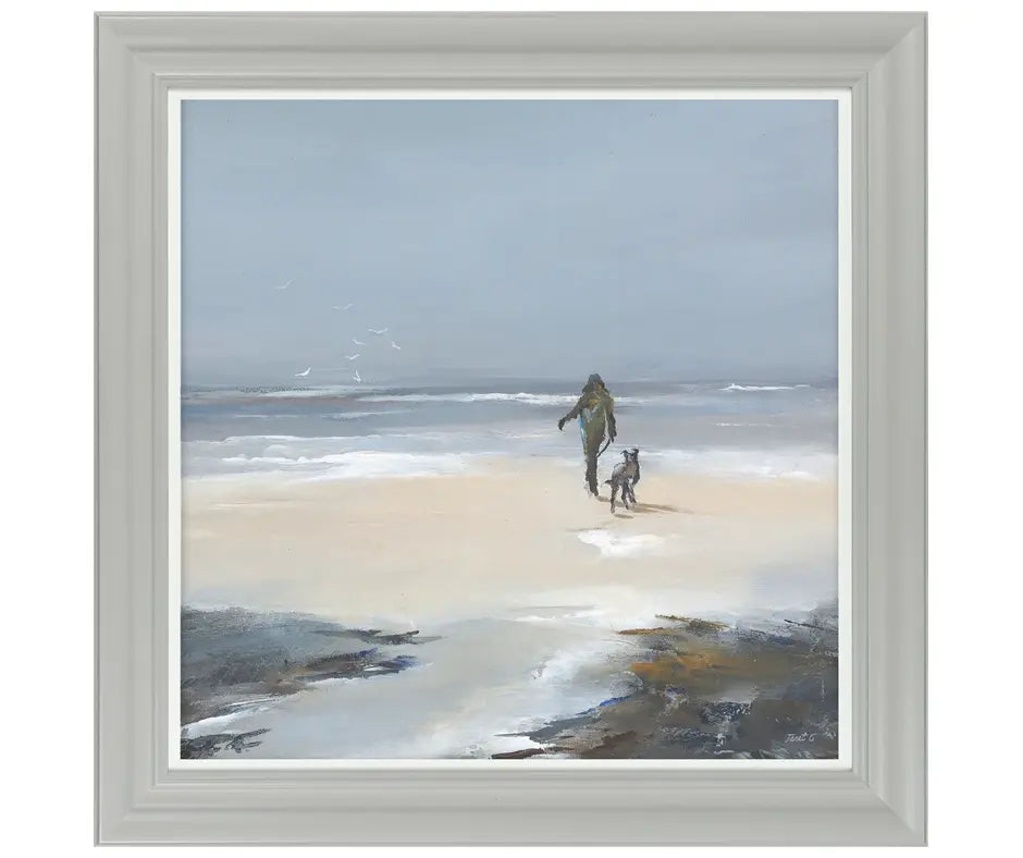 'Beach Walk I' by Janet Gammans