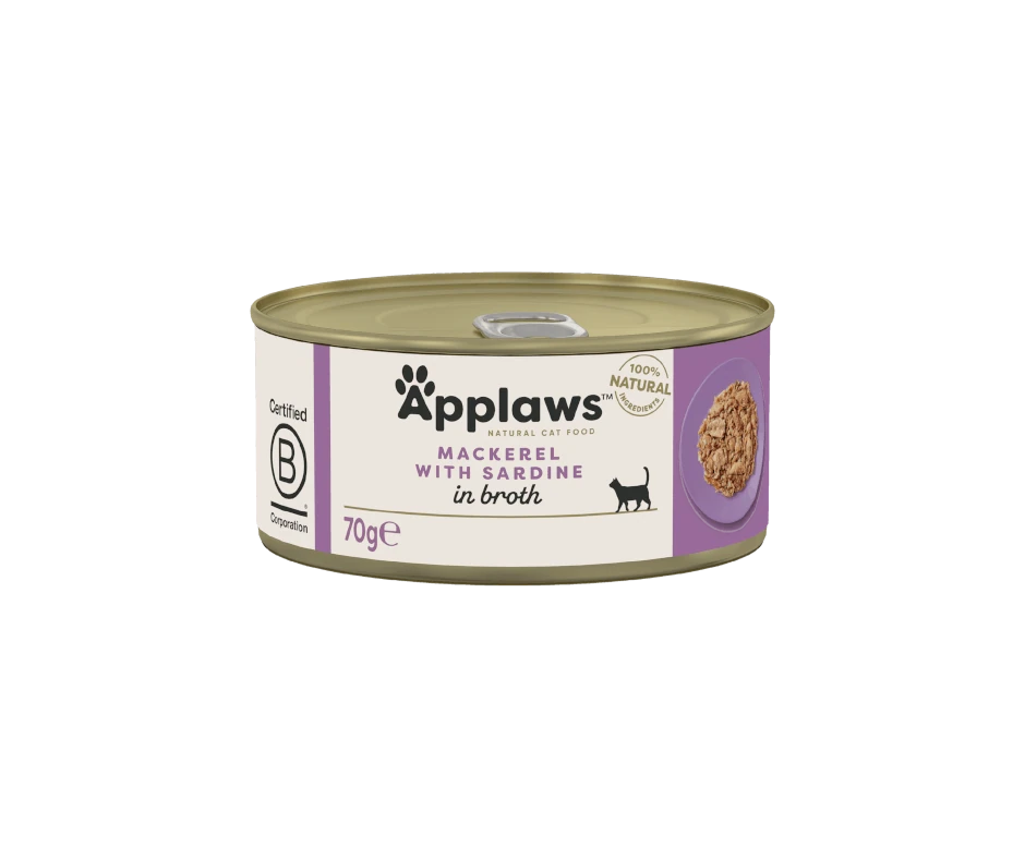 Applaws Mackerel & Sardine 70g