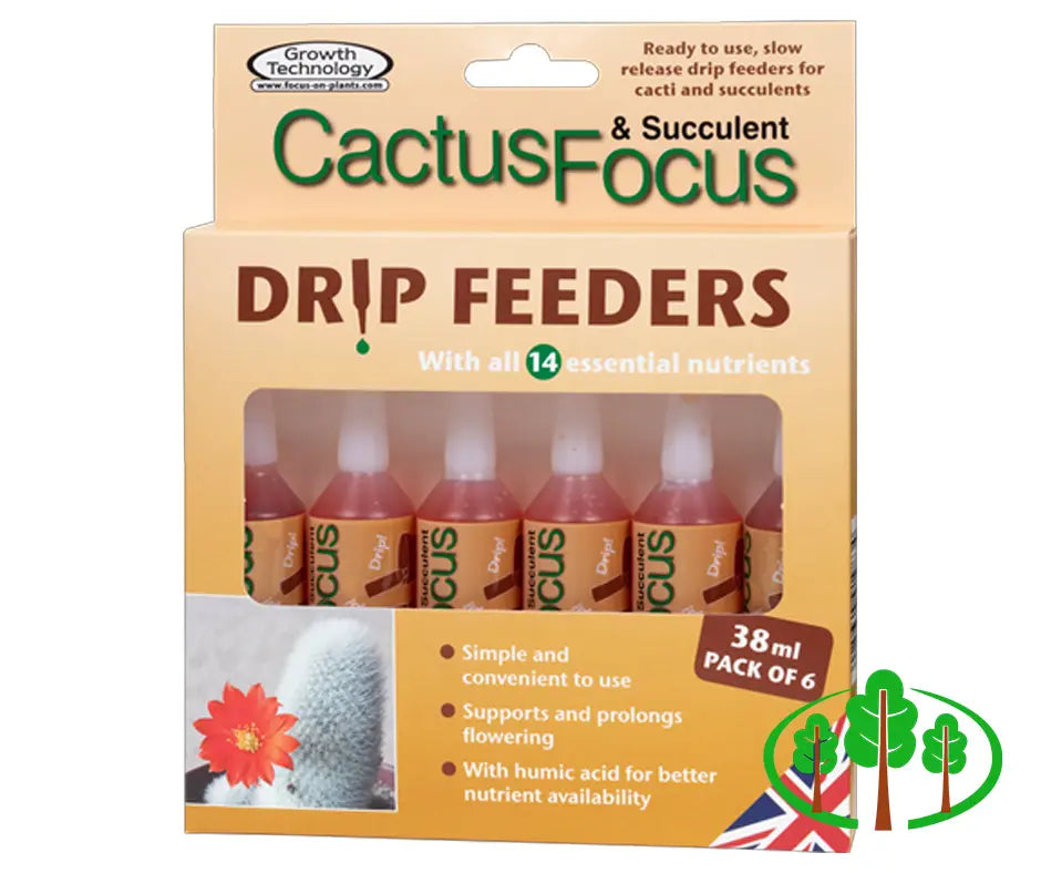 Cactus Focus Drip Feeders 38ml