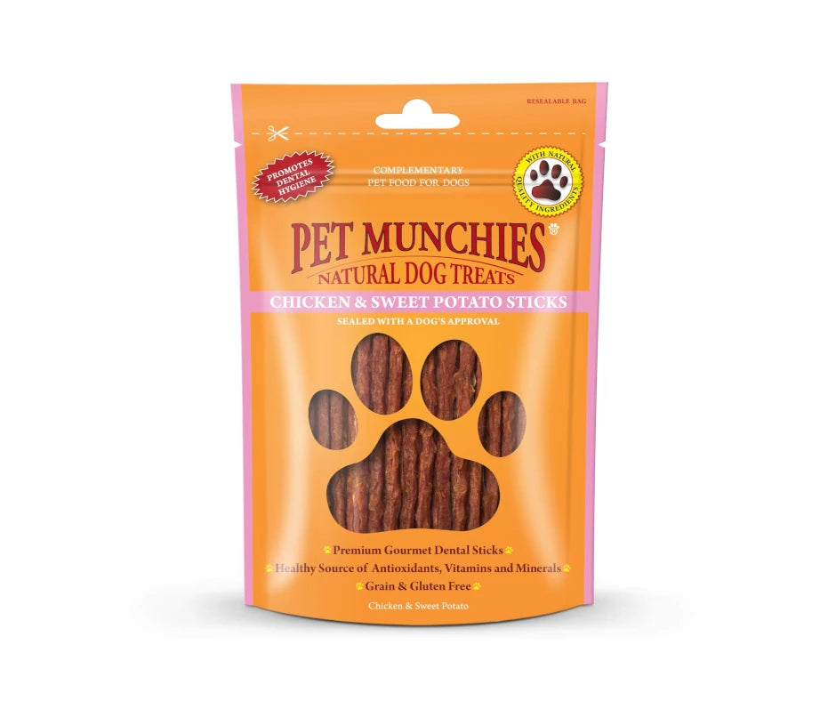 Pet Munchies Chicken & Sweet Potato 90g