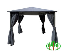 Load image into Gallery viewer, Eden 3m X 3m Gazebo with Curtains - Grey
