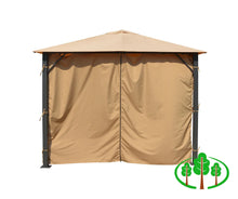 Load image into Gallery viewer, Eden 2.5m X 2.5m Gazebo with Curtains - Taupe
