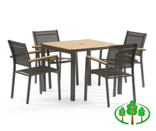 Load image into Gallery viewer, Venice Four Seat Dining Set
