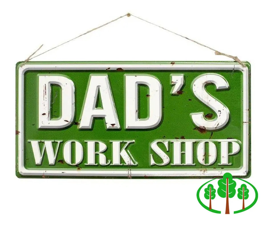 Garden Sign - Dad's Workshop
