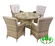Load image into Gallery viewer, Heritage 4 Seat Round Set - Beech
