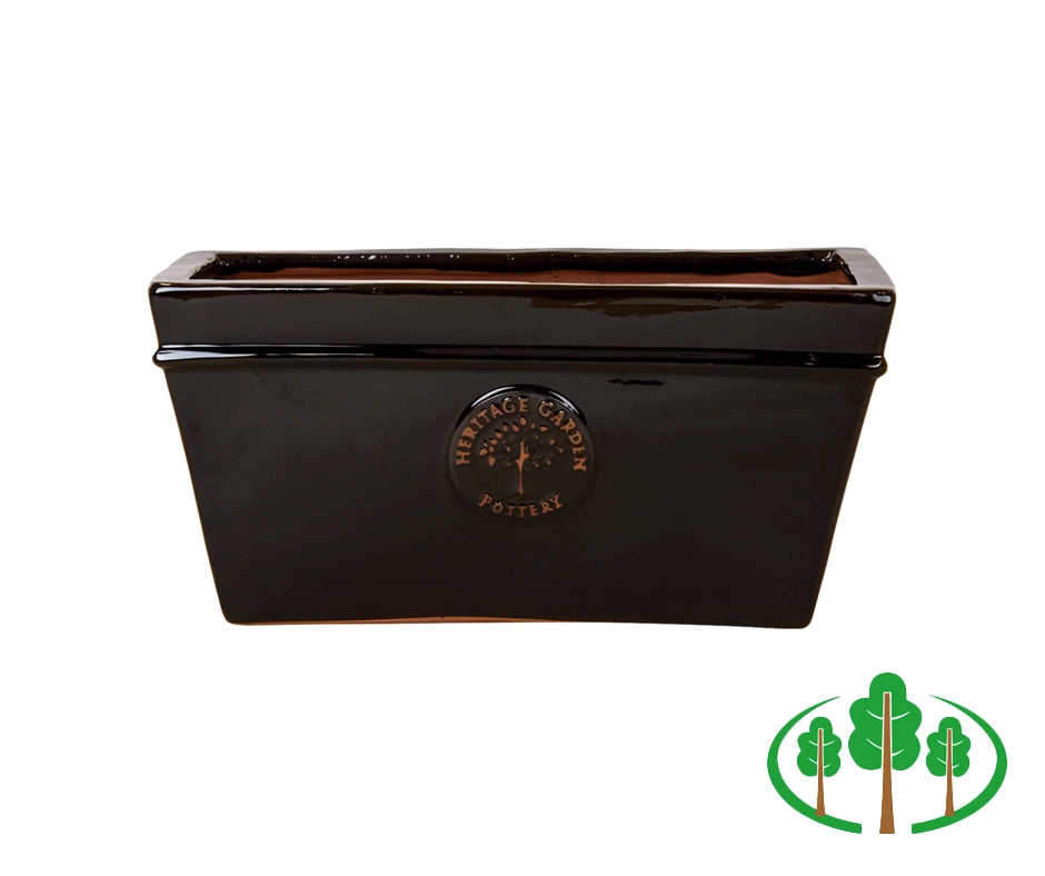 Edwardian Trough Black 45cm