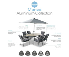 Load image into Gallery viewer, Monza Relaxer Set with Gas Firepit
