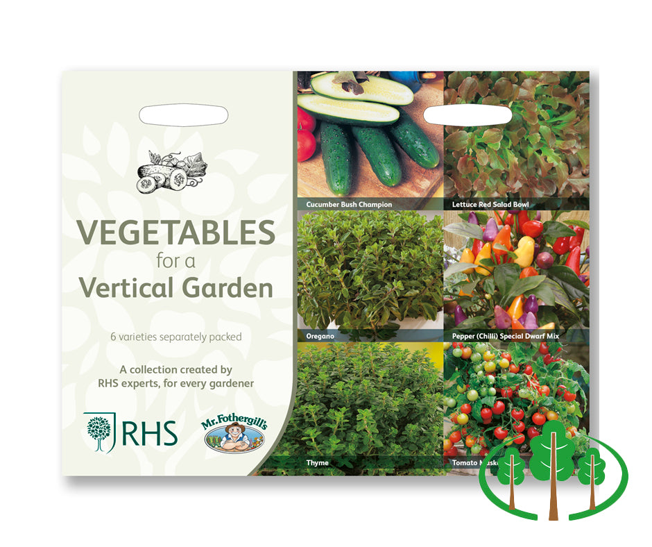 RHS-Vegetables for Vertical Garden Collection