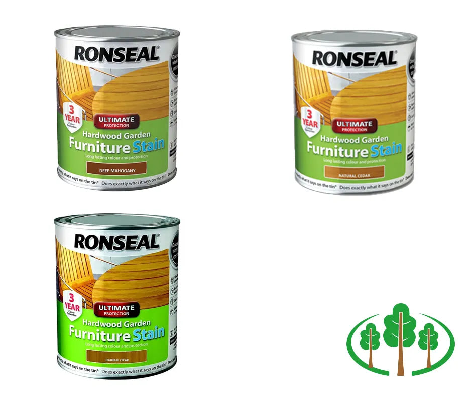 Ronseal Hardwood Furniture Stain (Select Colour)