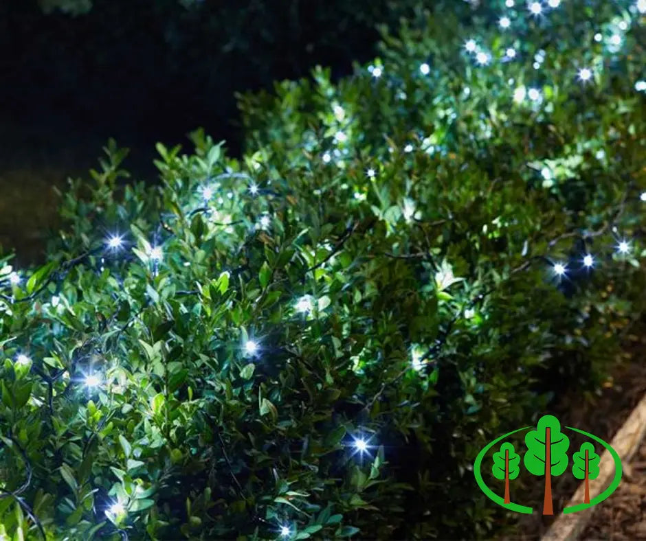 Solar String Lights - 200 Cool White LED