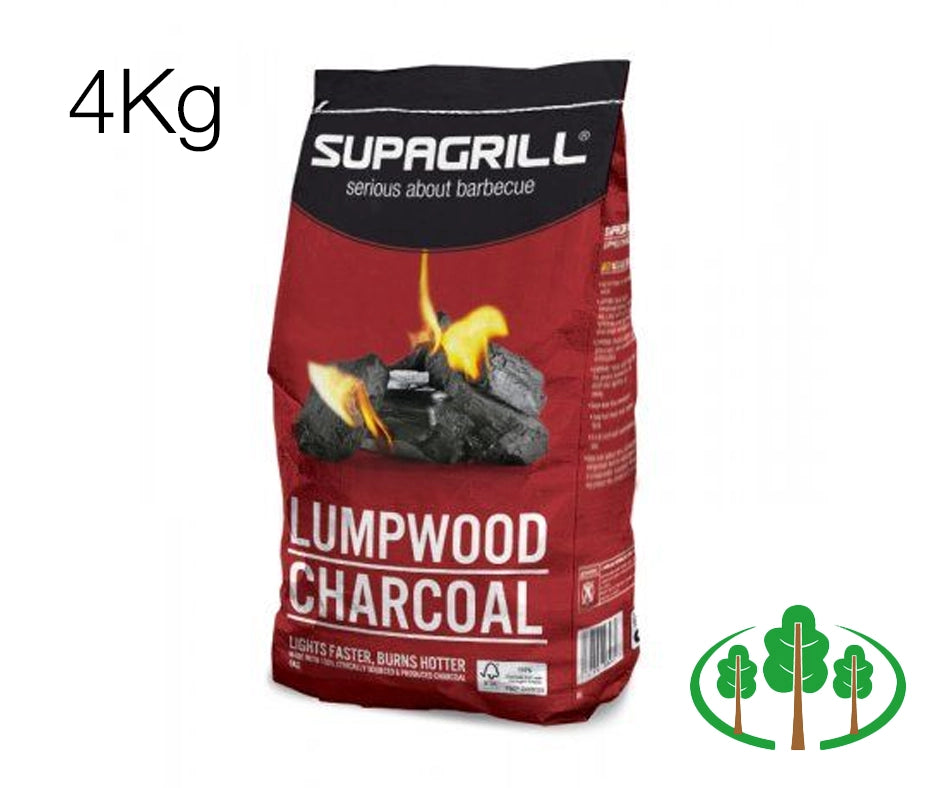 Supagrill Lumpwood Charcoal 4Kg