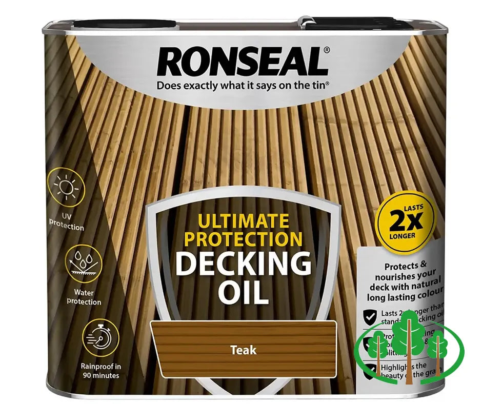 Ultimate Protection Decking Oil - Teak - 2.5L