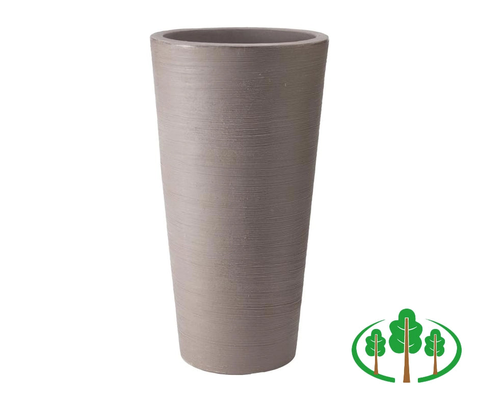 Varese Tall Vase 40cm - Dark Brown