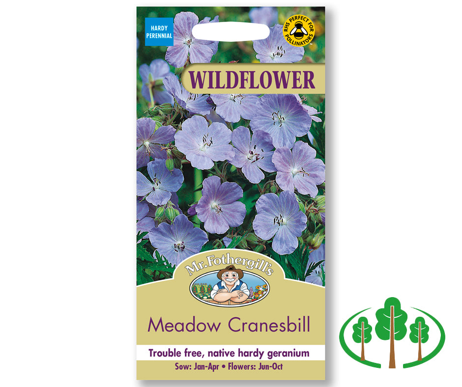 WILDFLOWER Meadow Cranesbill