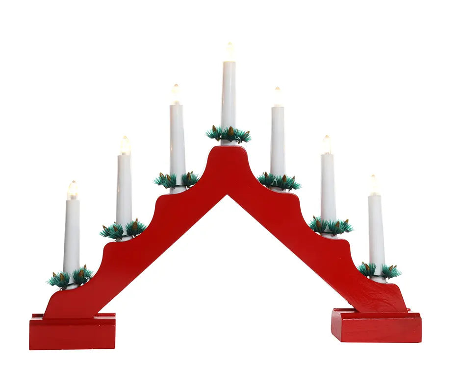 Candlebridge - Red - Battery Operated
