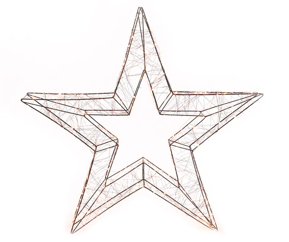 3D Christmas Star