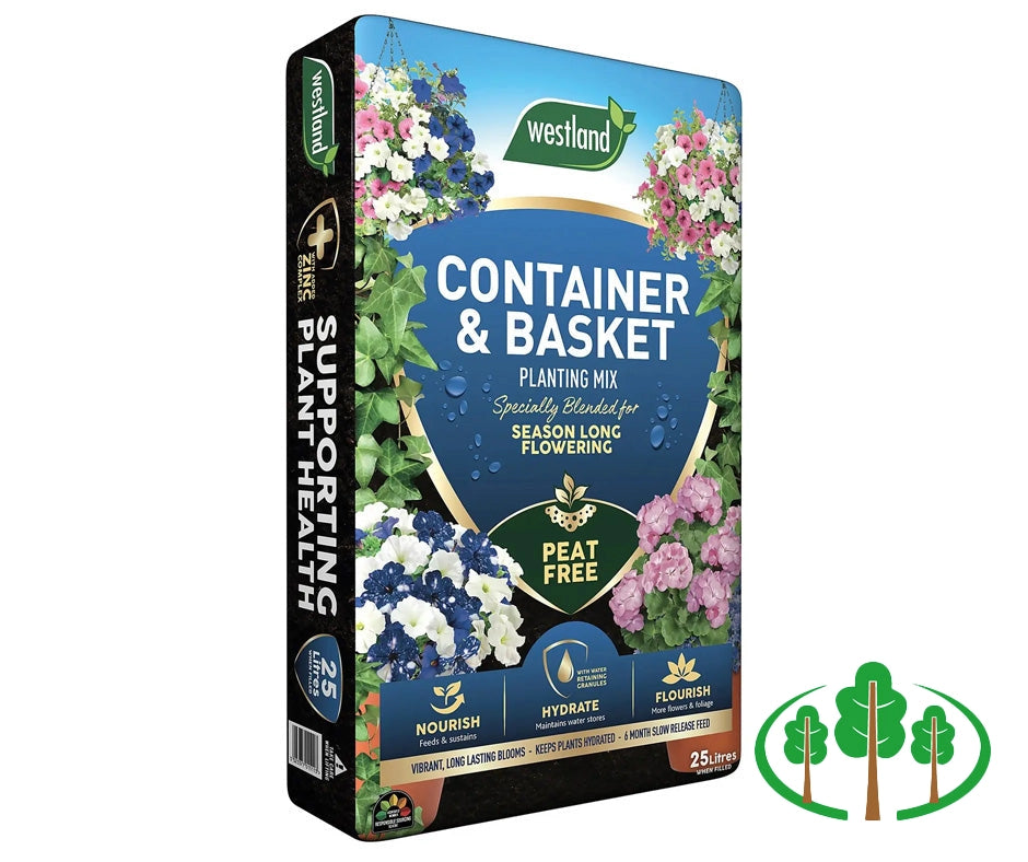 Westland Container & Basket Planting Mix (Peat Free) 25L