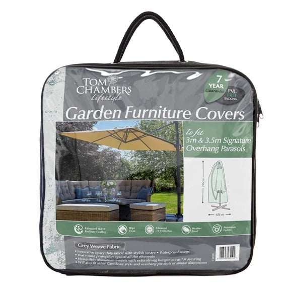 3m & 3.5m Signature Overhang Parasol Cover