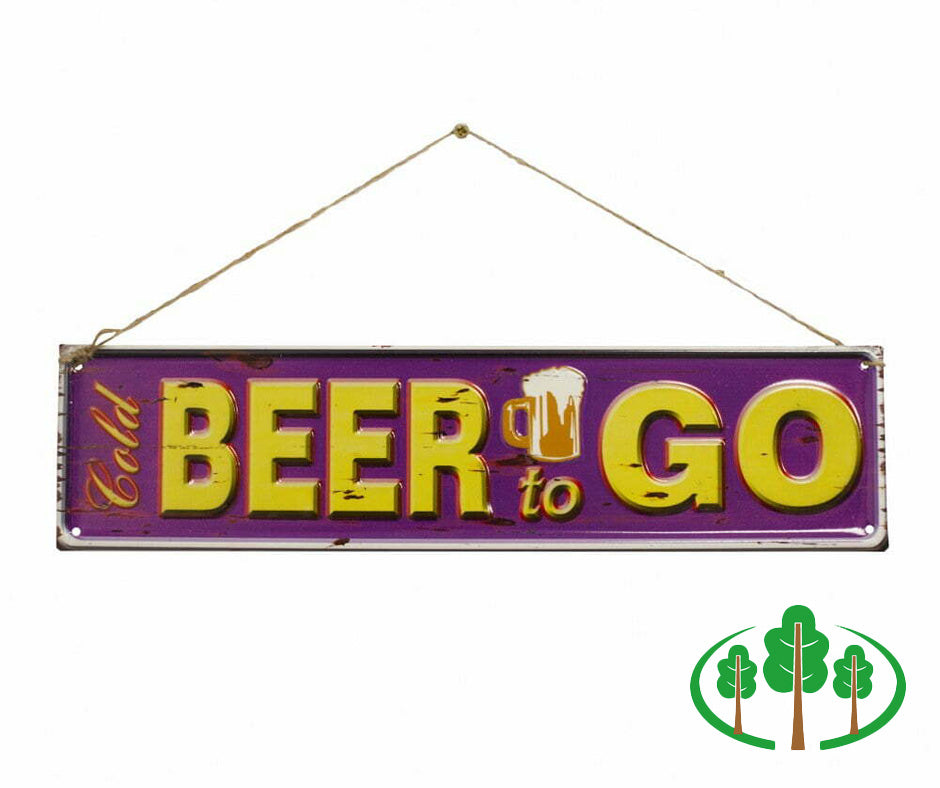 Garden Sign - Beer To Go
