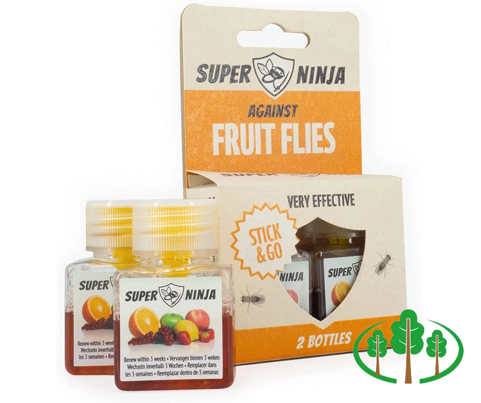 Super Ninja Fruit Fly Traps (2 Pack)