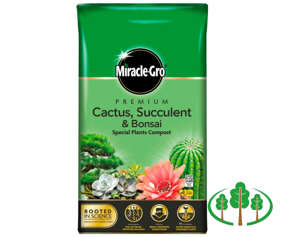 Miracle-Gro® Cactus Succulent & Bonsai Potting Mix (Peat Free) 10L