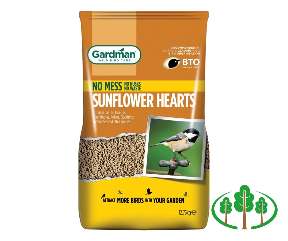 Gardman No Mess Sunflower Hearts 12.75kg
